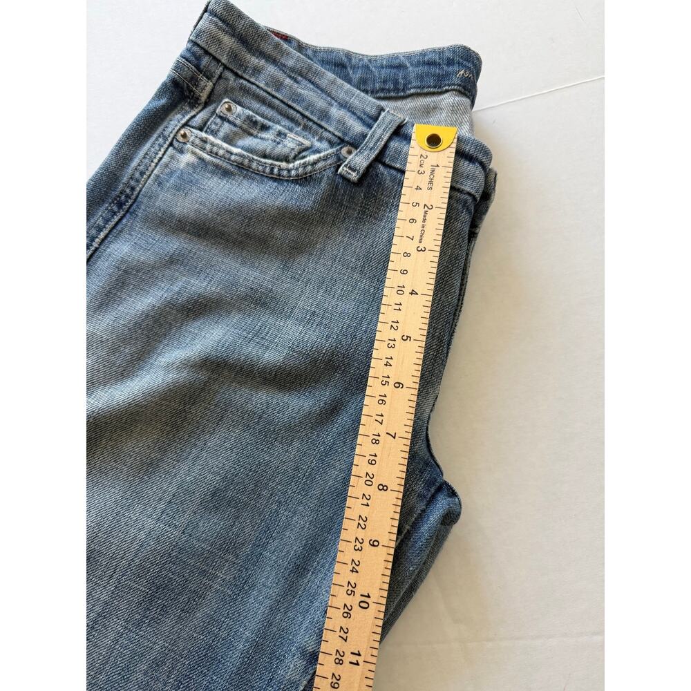 Vintage 7 for all mankind Embellished “A” Pocket Womens Size 29 Jeans Y2K - Picture 9 of 9